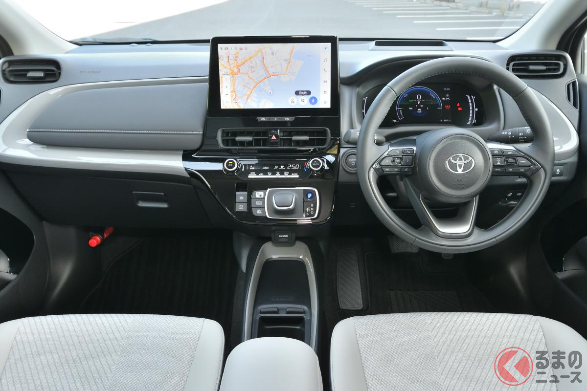 トヨタ「アクア Z 2WD」インテリア