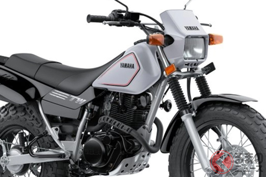 ヤマハが北米で販売する「TW200」2026年モデル