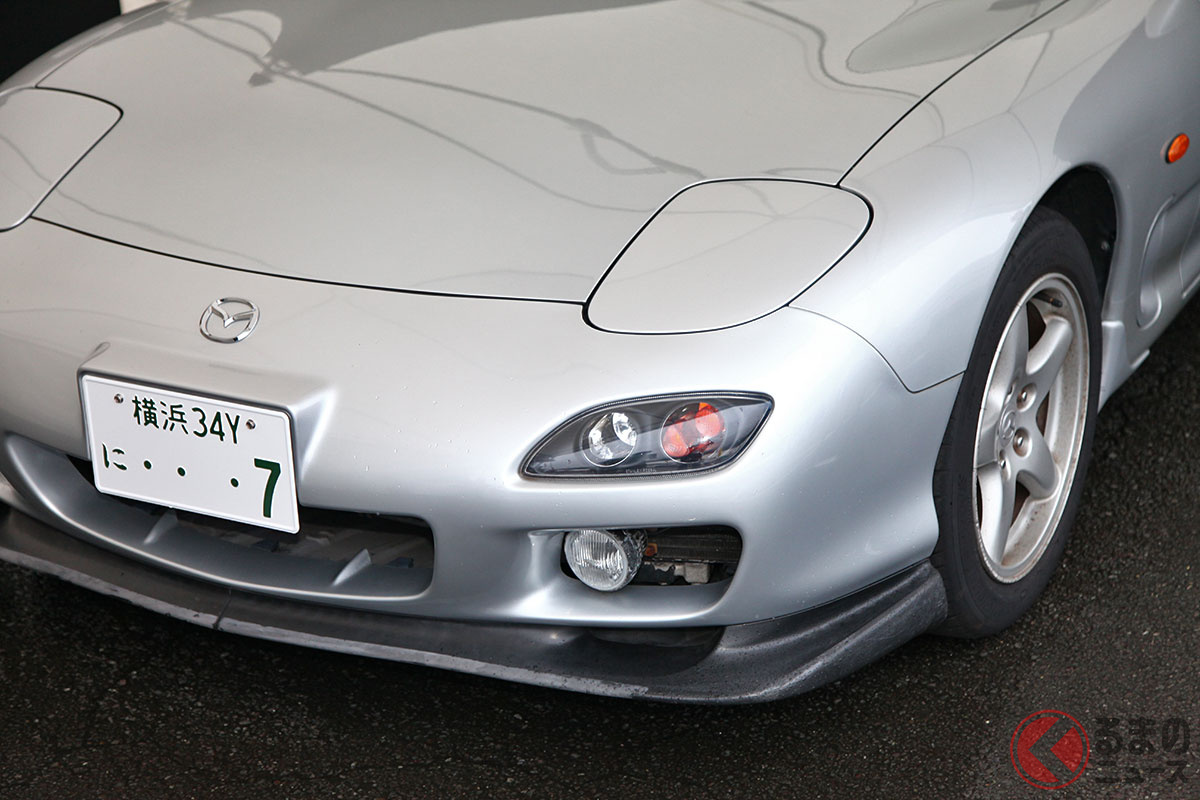 西本さんが新車から乗っていた「RX-7」