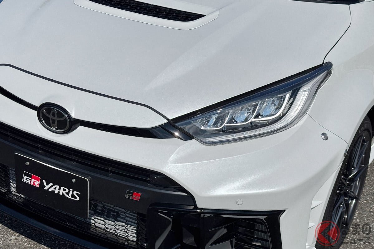 迫力スゴい「GRヤリス エアロパフォーマンスパッケージ」
