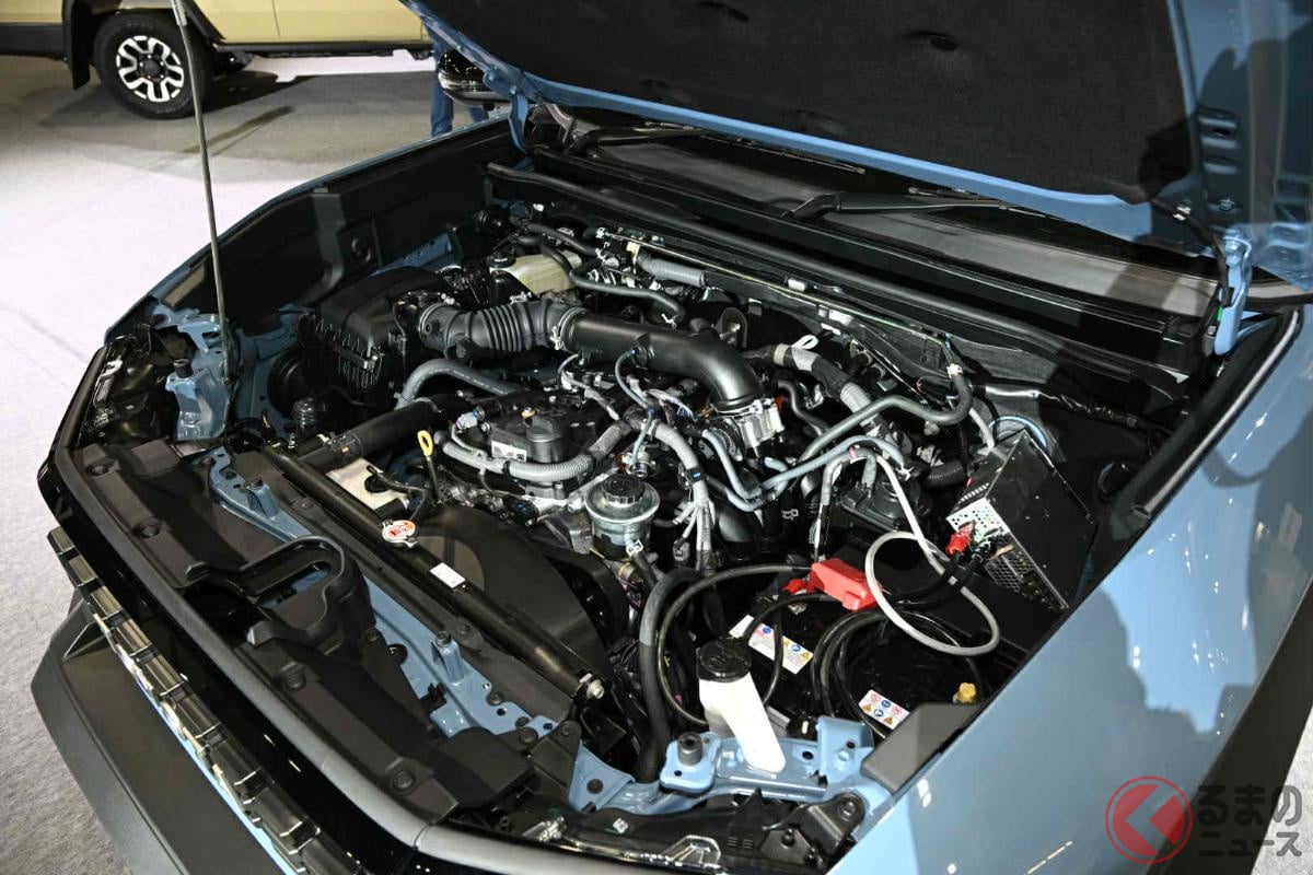 発表されたパワートレーンは最高出力163PSを発揮する2.7リッターガソリンエンジンのみ