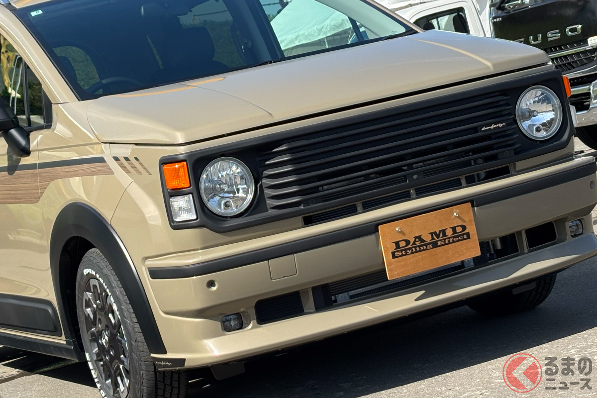 「DAMD PARTY 2025」で世界初公開されたホンダ「フリード」をベースとした「DAMD FREED ISOLATOR（フリード アイソレーター）」