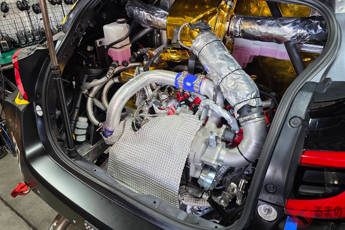 S耐岡山でデビューした32号車「GRヤリス Mコンセプト」