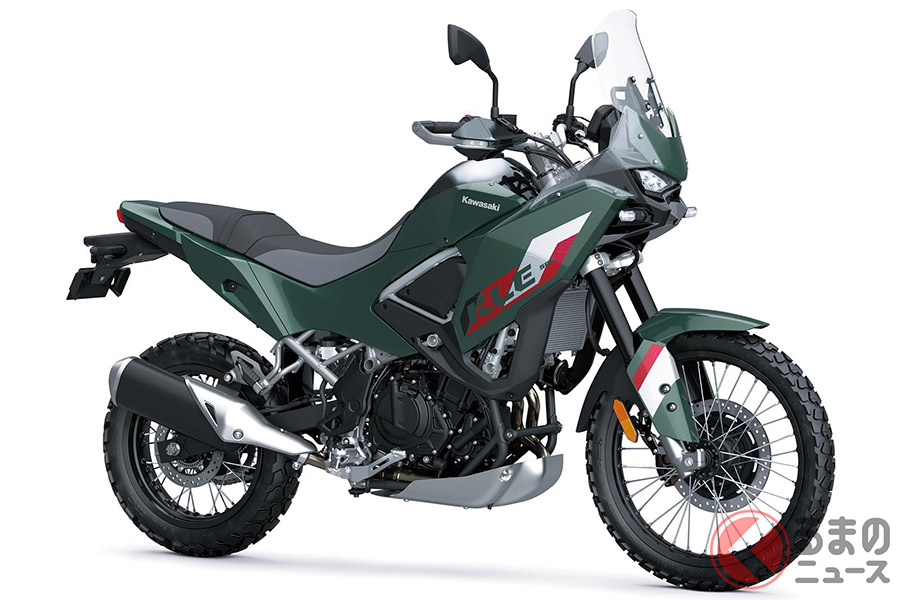 日本導入予定のカワサキ新型モデル「KLE500 SE」