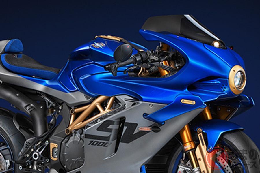 MVアグスタが新たに展開するカスタマイズプログラム「サルトリア・メカニカ」で製作された特別な一台