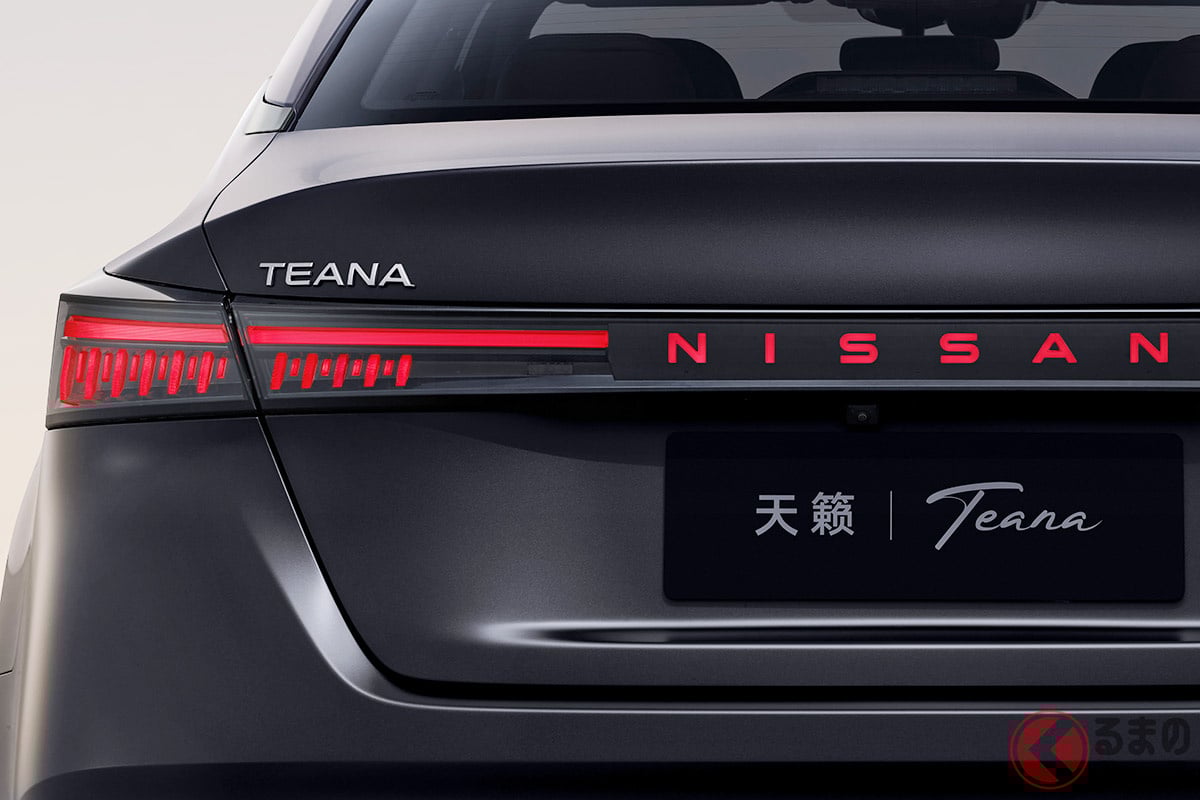 中国で発表された日産「新型ティアナ」