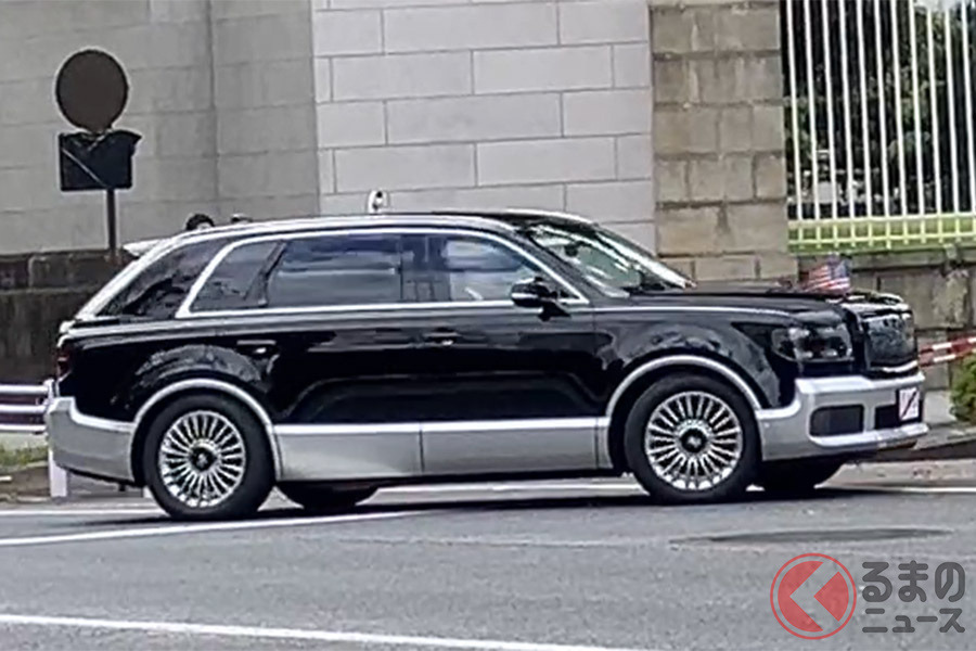 トヨタの最高峰モデル「センチュリーSUV」がトランプ大統領来日に華を添えた