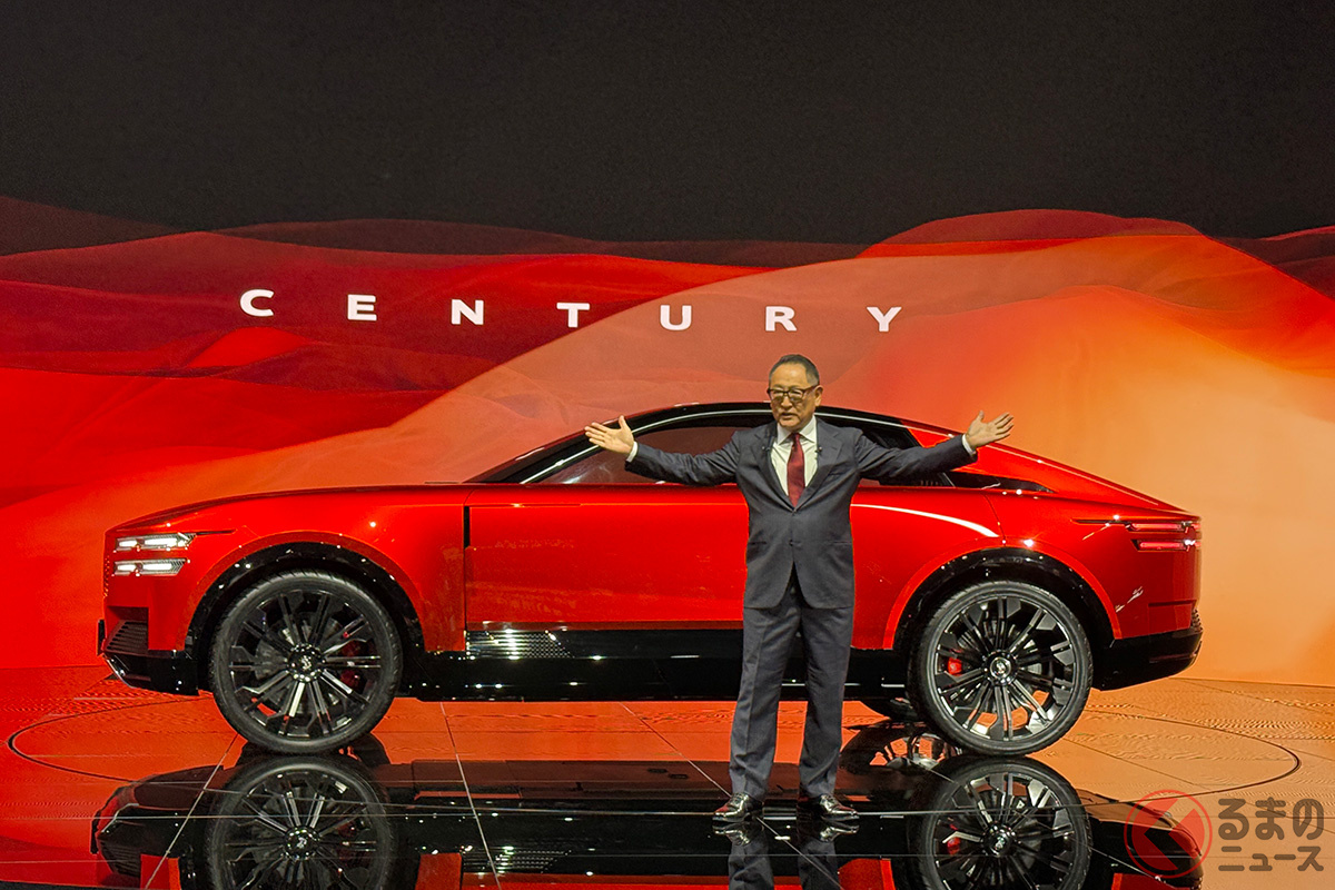 トランプ大統領らとの夕食会の翌日には「ジャパンモビリティショー」にてセンチュリーブランドを発表したトヨタ・豊田章男会長