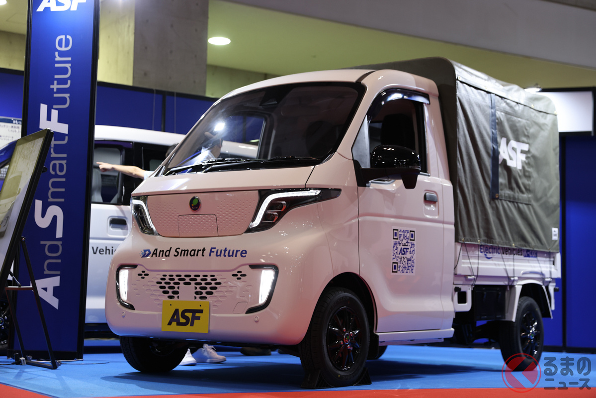 ASFから登場した新型EV軽トラック「ASF2.0PT」
