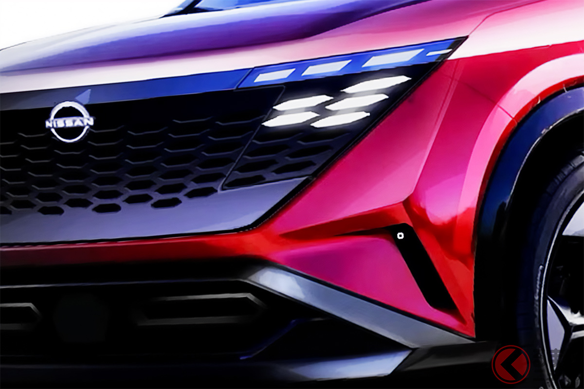 新型エクストレイルは斬新なフロントフェイスに大刷新!?(Photo:トキデザ@DAMD.inc)