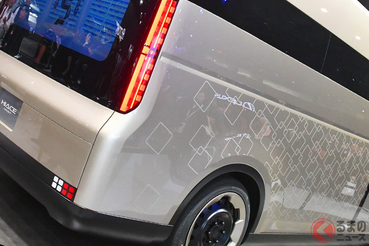 新たなハイエースの斬新デザインに反響集まる!