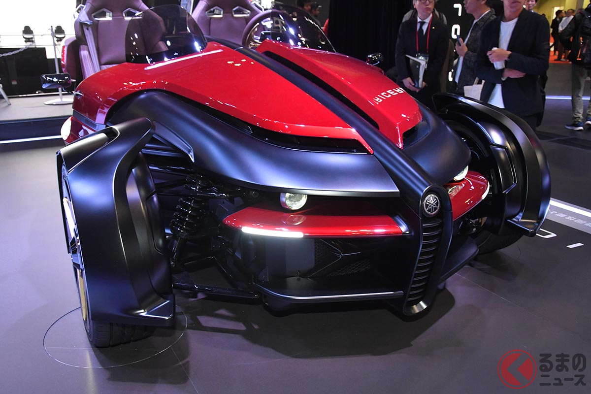 ヤマハのコンセプトモデル「TRICERA proto（トライセラプロト）」