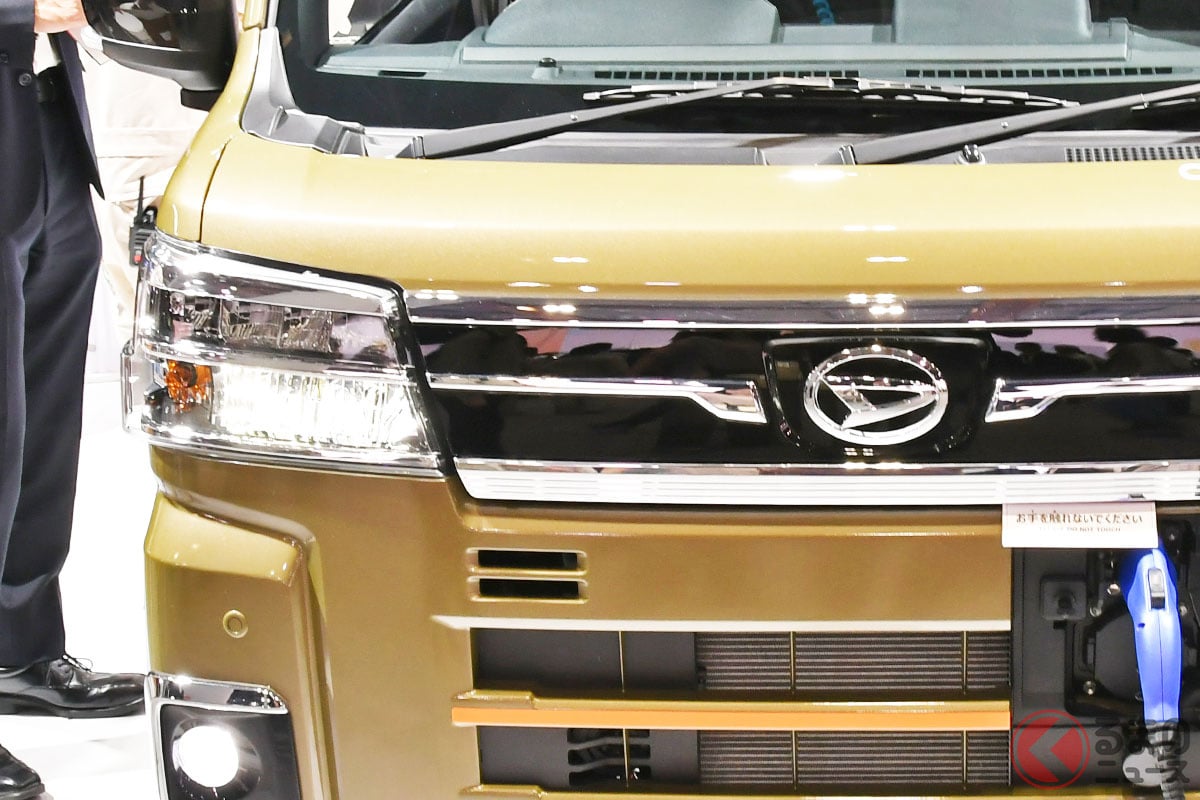 開発が進むEV版「ハイゼットカーゴ」の上級モデルを示唆する「eアトレー」