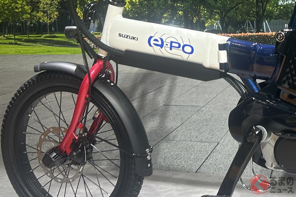 スズキの電動モペット「e-PO」