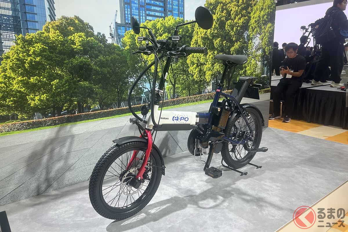 スズキの電動モペット「e-PO」