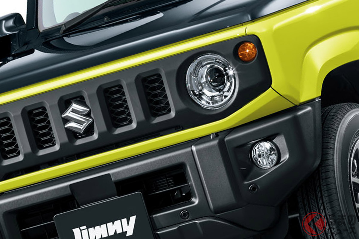 一部改良して発売された「ジムニー」