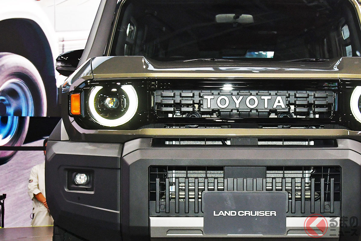 トヨタ新型「ランドクルーザーFJ」をJMSで展示