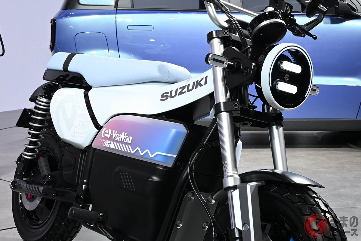 スズキのコンセプトモデル「e-VanVan」
