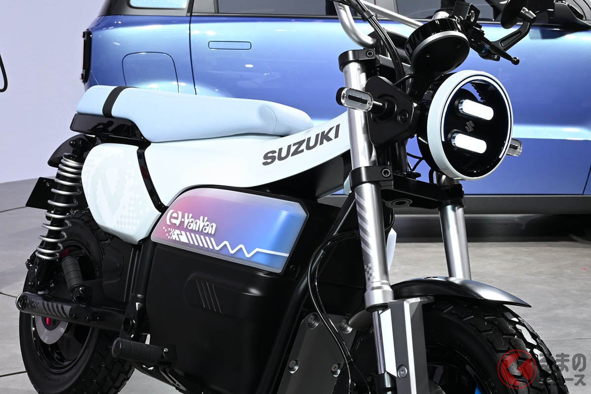 スズキのコンセプトモデル「e-VanVan」