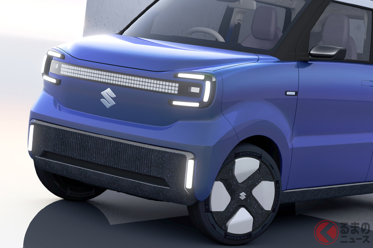 スズキの”軽乗用BEVコンセプト「Vision e-Sky」が世界初公開!