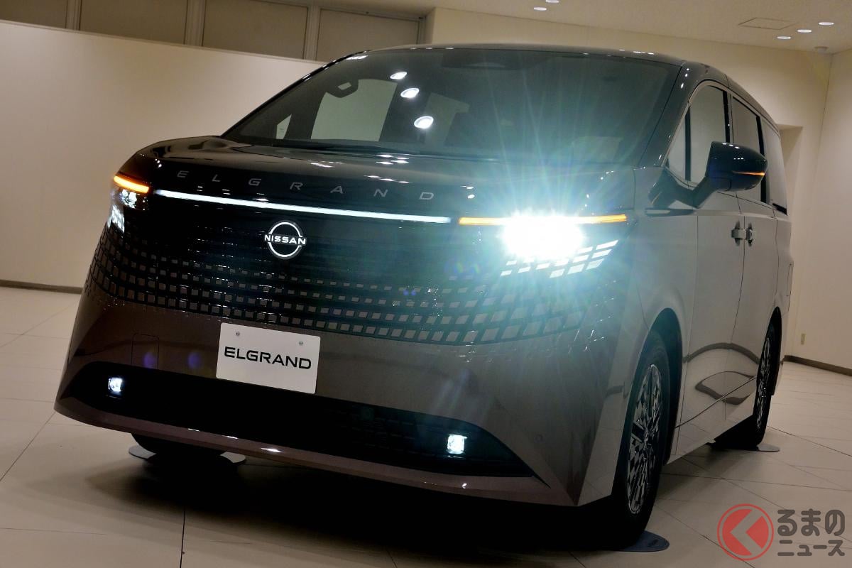 ジャパンモビリティショー2025に世界初公開された新型「エルグランド」 最速で試乗してみた!