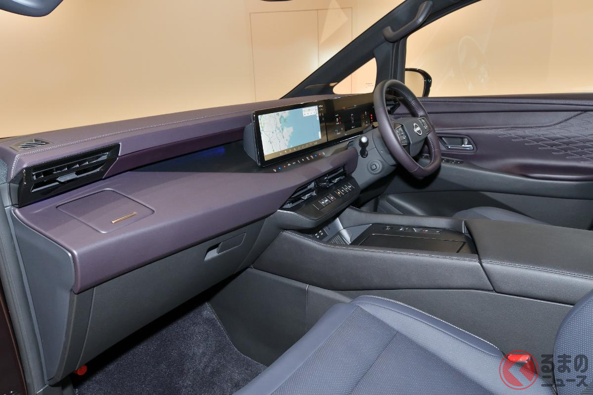 日産「新型エルグランド」(4代目)のインテリア