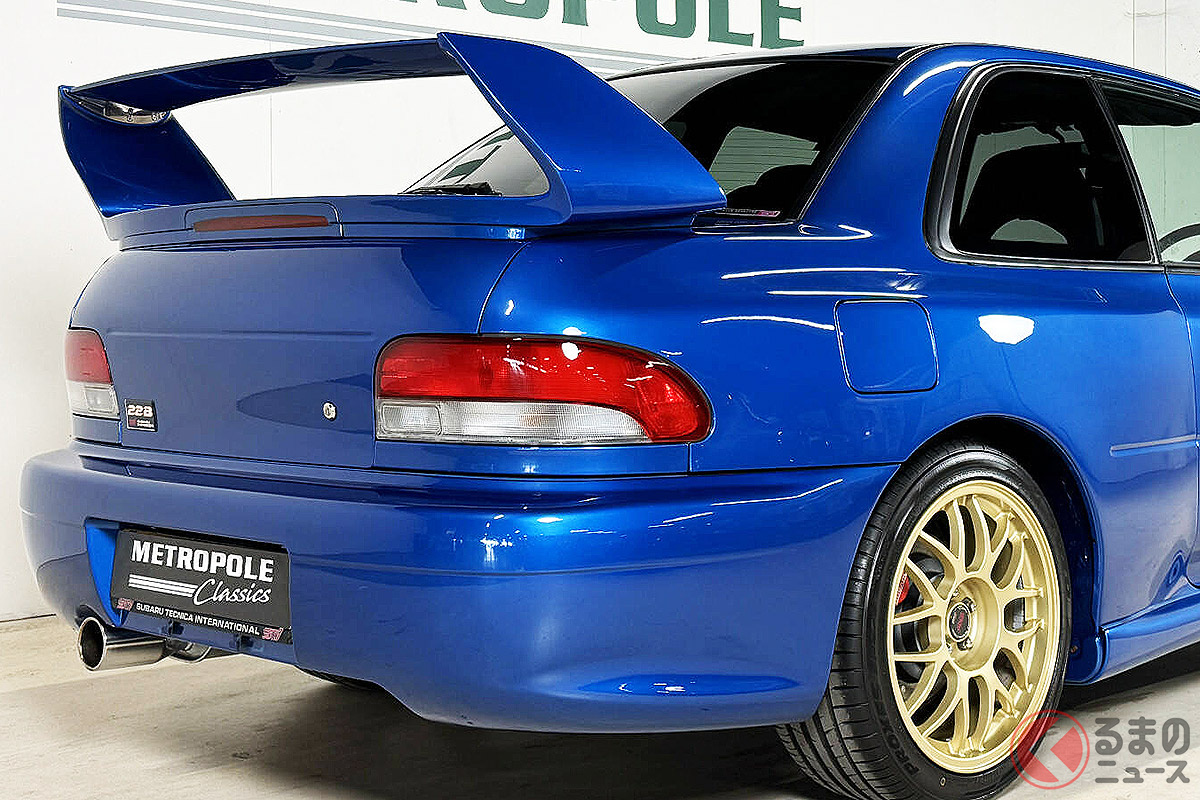 1998年式のスバル「インプレッサ 22B STIバージョン」(photo:Metropole B.V./Classic Trader)