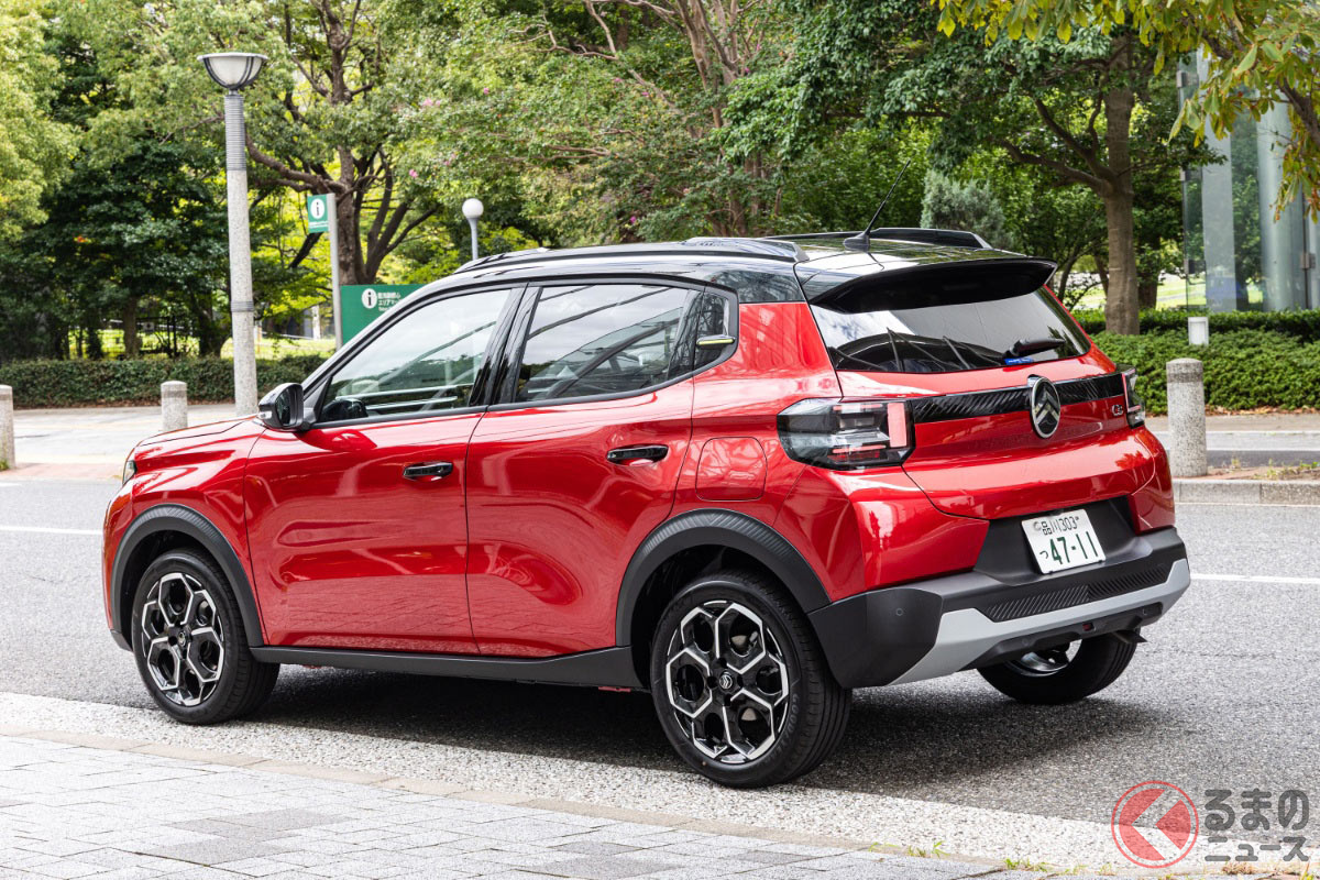 全長4015mm×全幅1755mm×全高1590mmと拡大したボディサイズでSUVらしさを強調