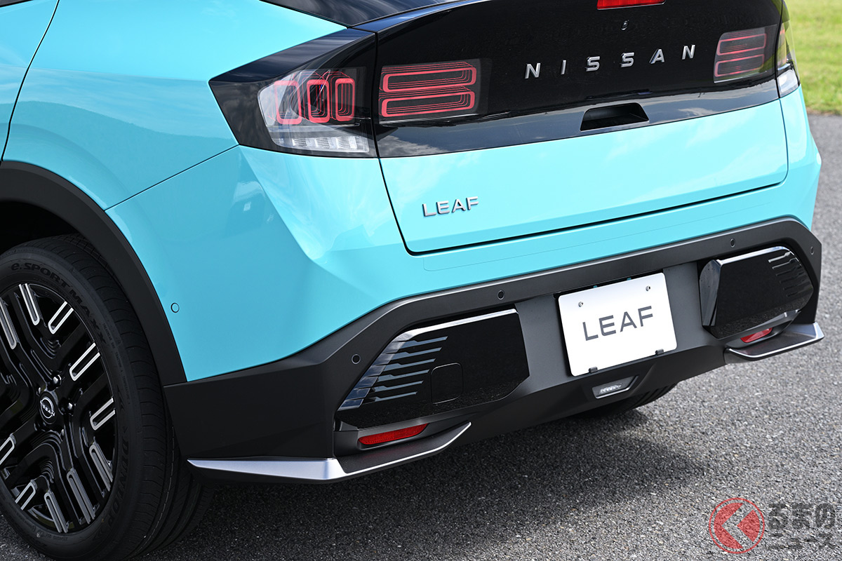 日産 新型「リーフ」の純正アクセサリー装着車