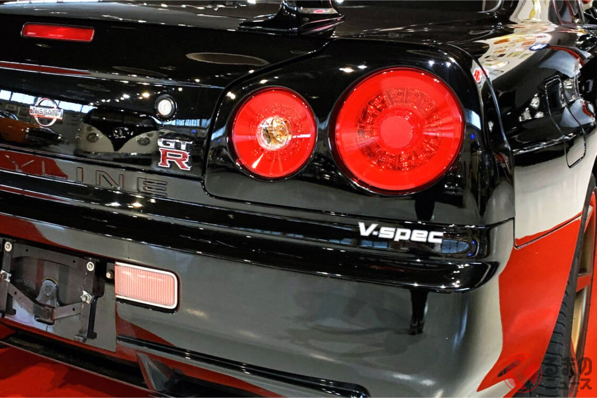 「クラシック・トレーダー」に出品された1999年式の日産「R34型スカイラインGT-R」(photo:JJDluxeGarage/Classic Trader)