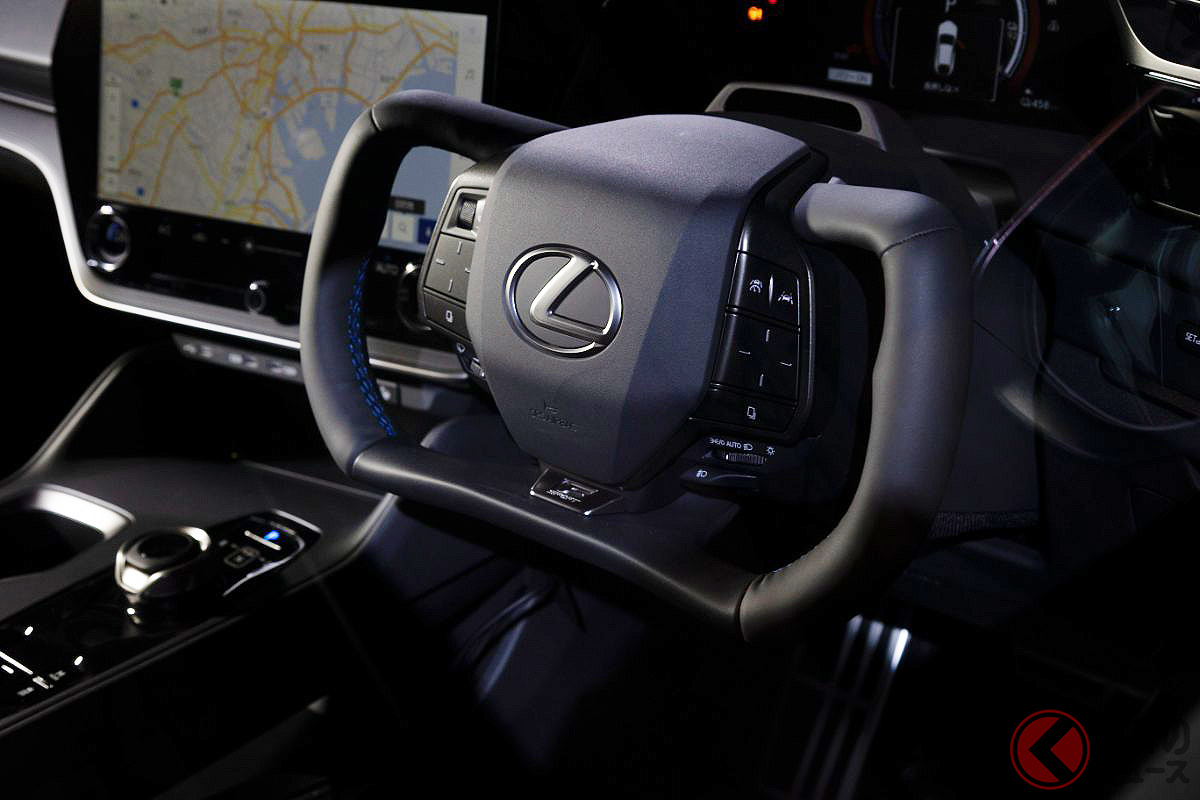 「ステアバイワイヤ用ステアリングホイール」初搭載した新型「RZ」