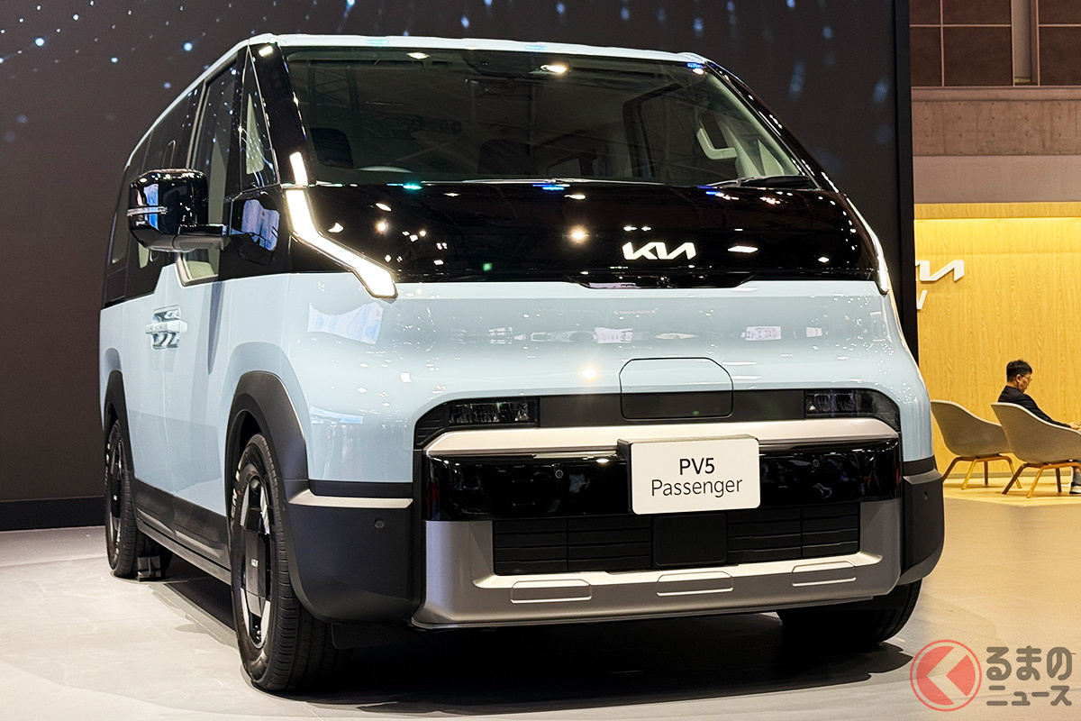 Kia「PV5」日本上陸！2026年春発売、価格589万円から。JMS 2025で正式発表