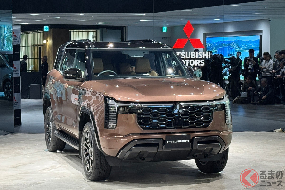 三菱 新型「パジェロ」ついに日本仕様正式発表!