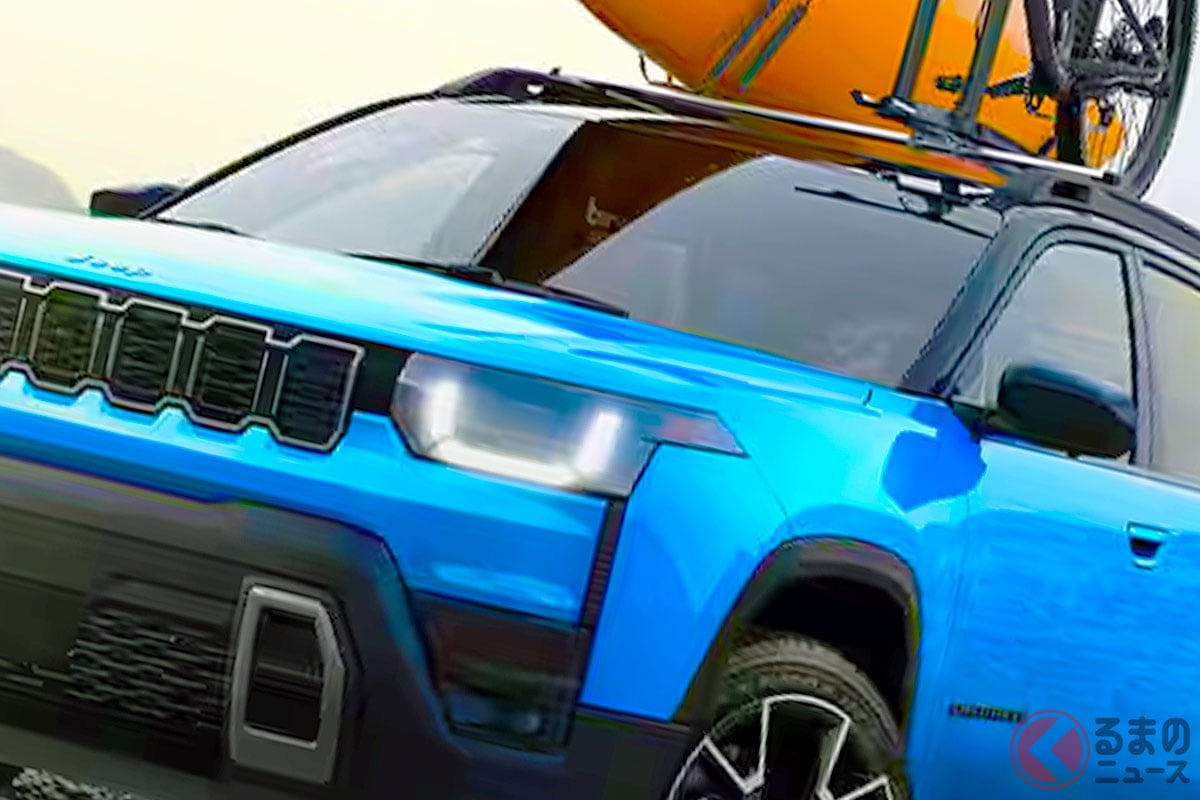 新型「“ちいさな”SUV」はカクカク“角目ライト”採用!