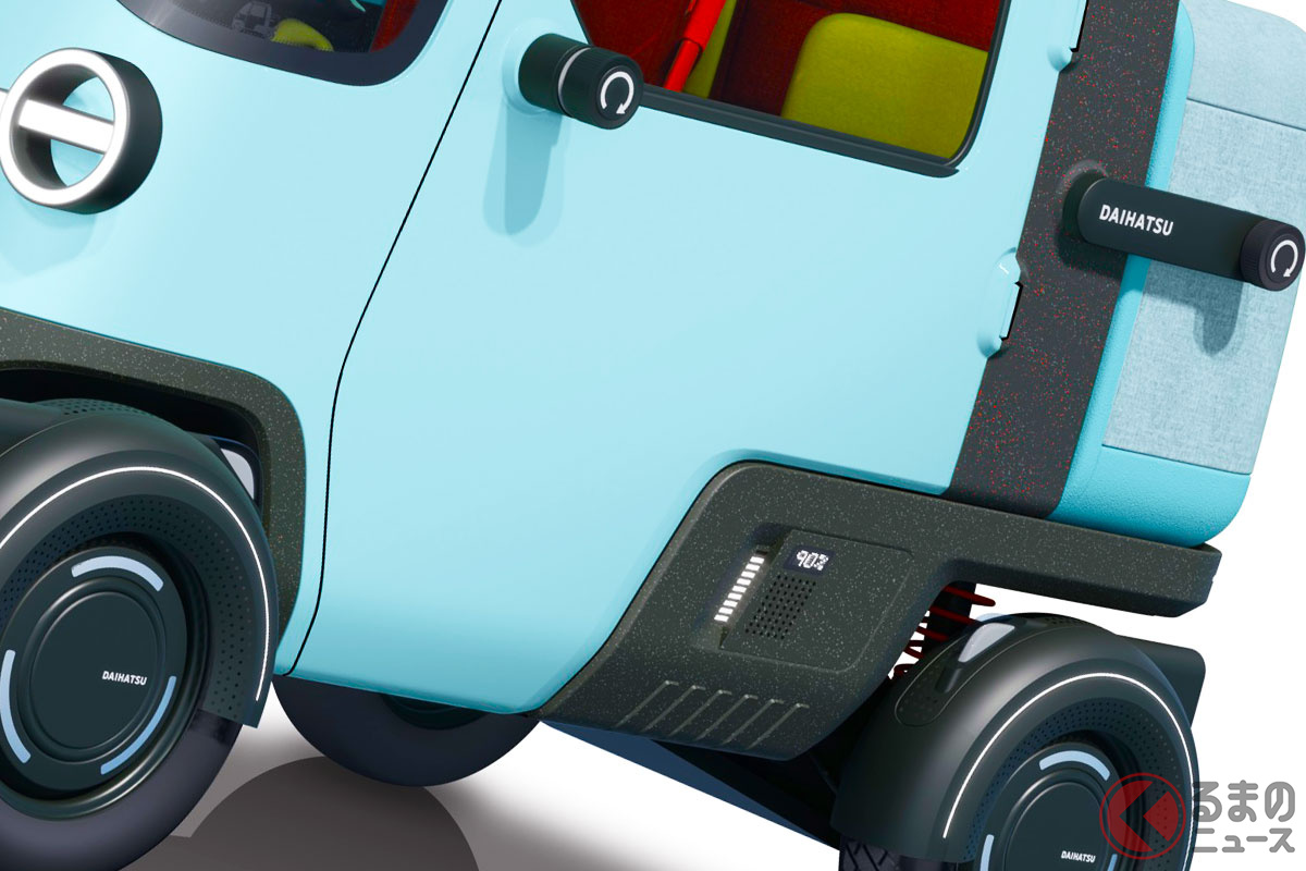 小さくてかわいい「ミゼットX」（コンセプトカー）