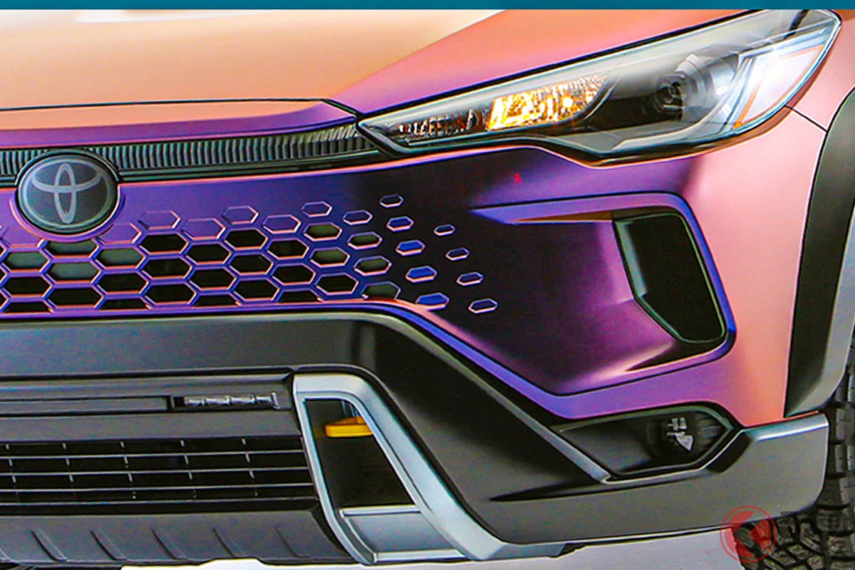 なす仕様の新カローラSUV!