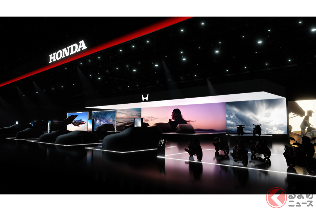 陸・海・空のモビリティが揃う、ホンダの「Japan Mobility Show 2025」のブース！（画像はイメージ）