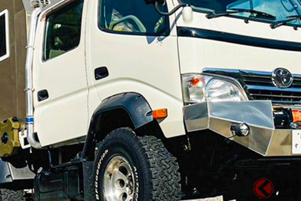 デカすぎトヨエース!(Photo:有限会社渡洋自動車整備工場)