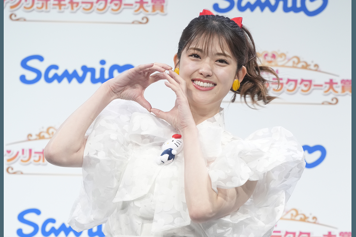 元乃木坂46「松村沙友理」が乗った「“庶民派”軽ワゴン」って？（Photo：時事通信フォト 画像は「２０２４年サンリオキャラクター大賞」開幕イベントにて）