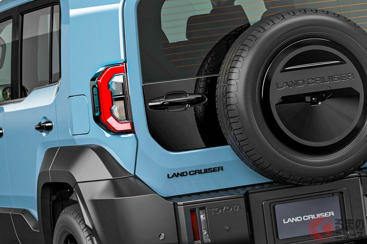 カクカクのランドクルーザーシリーズ最小モデル!