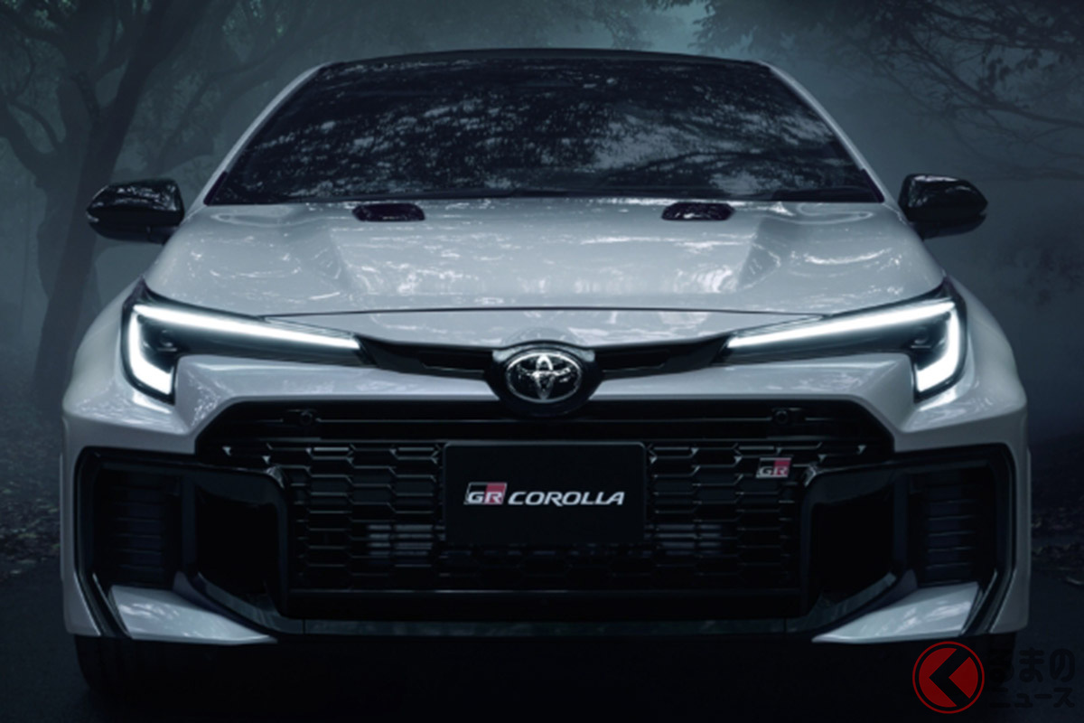 高性能4WDを搭載した、トヨタ「GRカローラ」