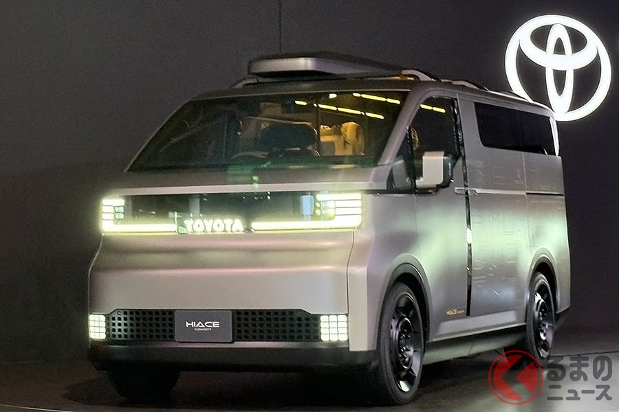 トヨタが新たな「ハイエースコンセプト」を2タイプ、世界初公開!