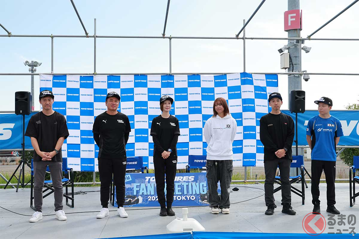 イベントゲスト（左から松山北斗選手、藤野秀之選手、玉城詩菜選手、一木花漣さん、能戸知徳選手、宮園拓真選手）