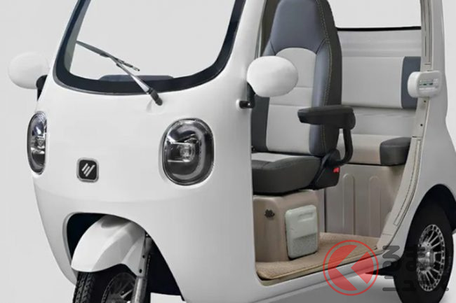 新車76万円で3人乗れる！ 車検や車庫証明が不要、レトロで可愛いい新