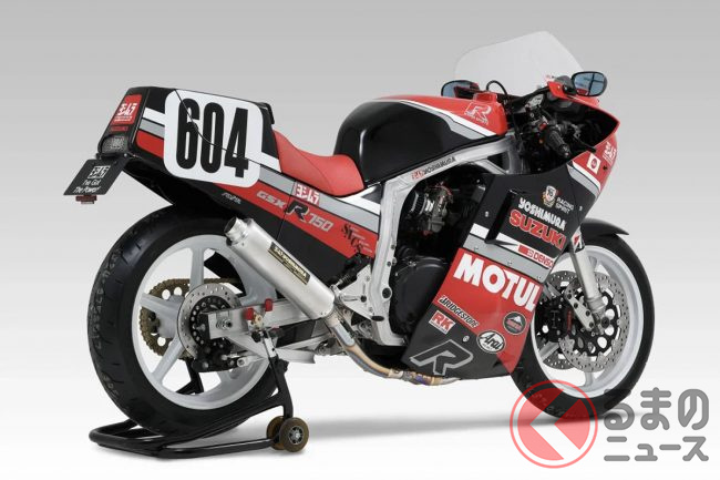 価格1240万円オーバー！ ヨシムラのコンプリートマシン「GSX-R750 604
