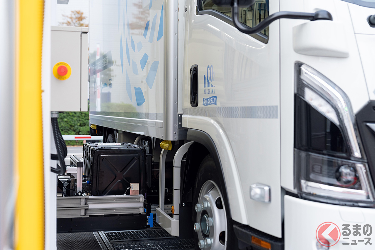 バッテリー交換デモンストレーション