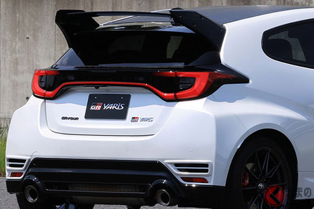 迫力スゴい「GRヤリス エアロパフォーマンスパッケージ」