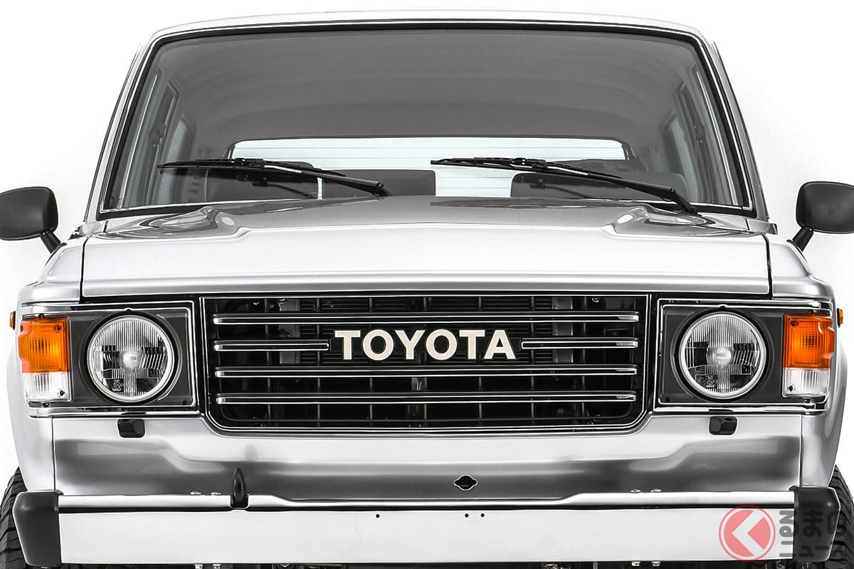 トヨタ名車「ランクル60」復活で初公開!