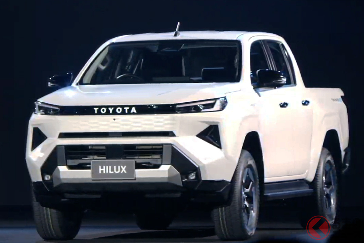 10年ぶりにトヨタ「ハイラックス」が全面刷新！ 9代目に！