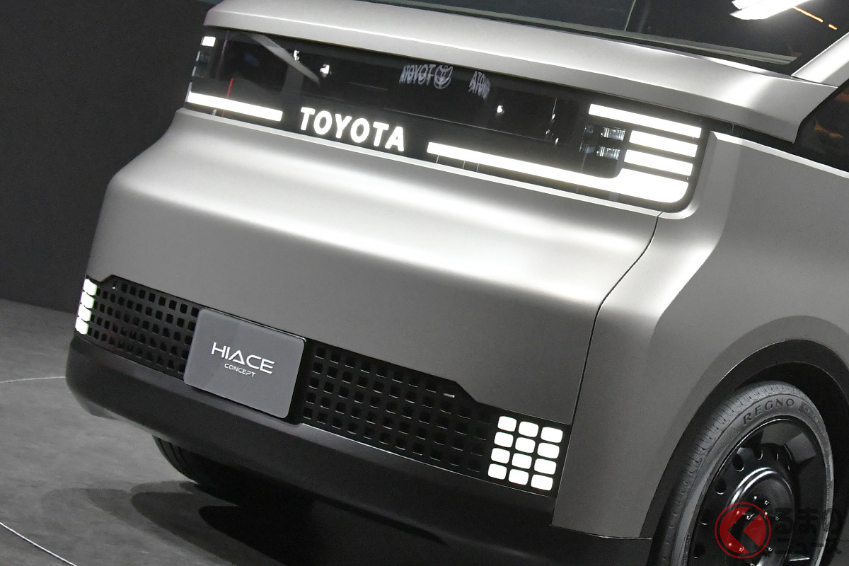 トヨタが2タイプの新たな「ハイエースコンセプト」世界初公開！